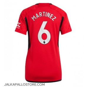 Manchester United Lisandro Martinez #6 Kotipaita Naisten 2023-24 Lyhythihainen